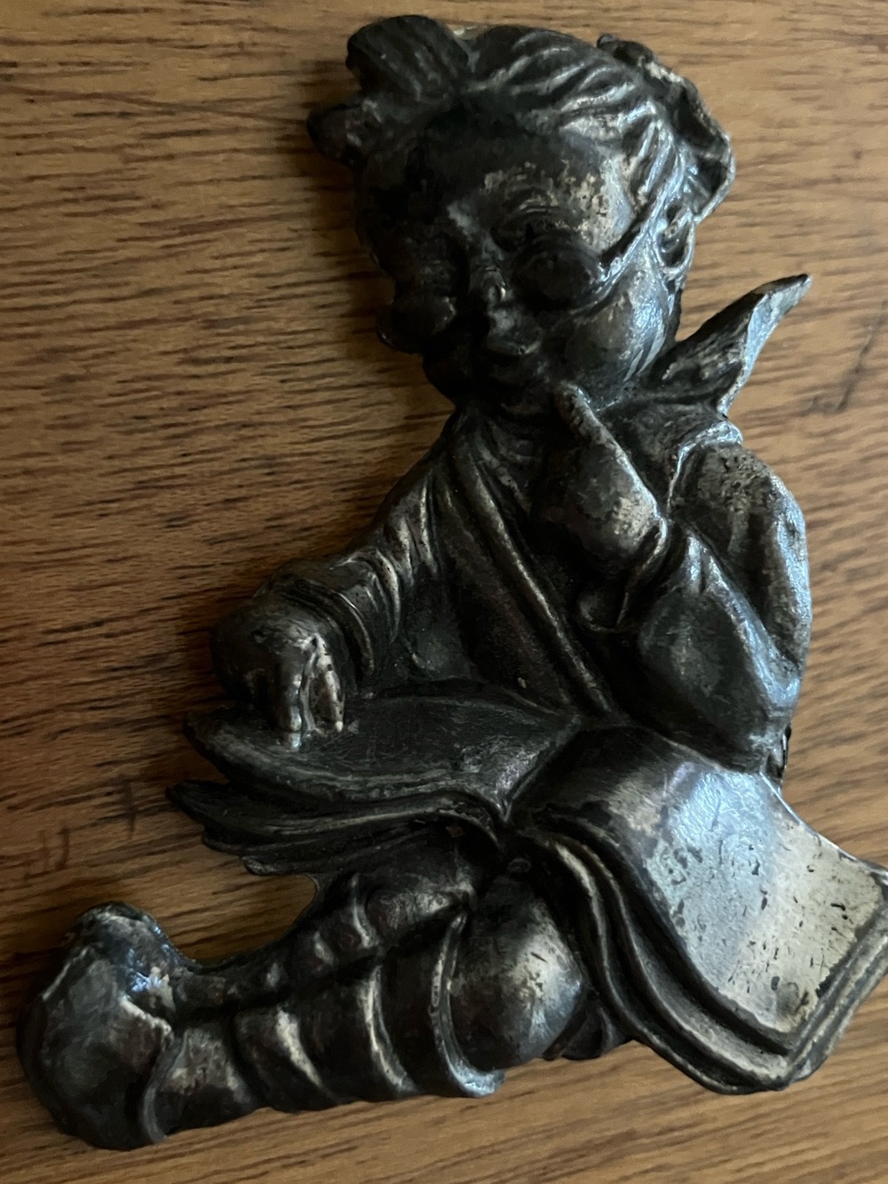 Hummel 1940’s Girl Reading Brooch